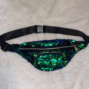 Sequins fanny pack